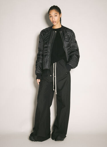 Moncler x Rick Owens 메가펜타 플라잇 다운 재킷 블랙 mcs0358004