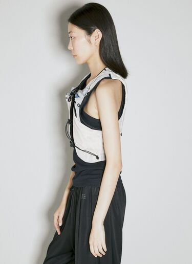 MM6 Maison Margiela x Salomon 徽标贴花莱卡马甲 米色 mms0354001