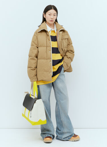 Fieldrush Short Down Jacket Moncler x Palm Angels Fieldrush Short Down Jacket Brown mpa0355001