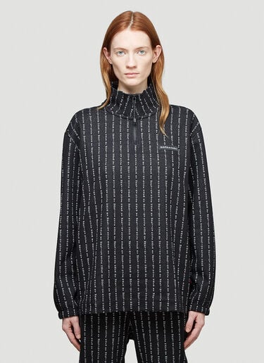 Napa By Martine Rose Messina Sweatshirt Black nap0344002