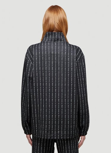 Napa By Martine Rose Messina Sweatshirt Black nap0344002