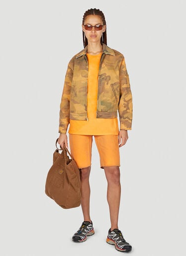 Camouflage Dusted Jacket NOTSONORMAL Camouflage Dusted Jacket Orange nsm0351011