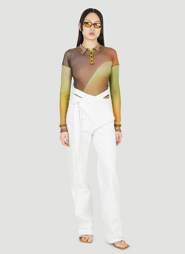 Signature Wrap Jeans Ottolinger Signature Wrap Jeans White ott0348009