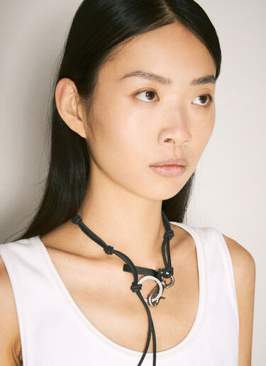 Ladon Keyring Necklace Our Legacy Ladon Keyring Necklace Black our0346008