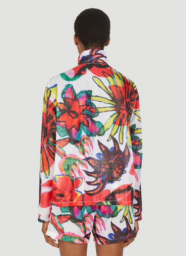 Flowers Print Sweatshirt Our Legacy Flowers Print Sweatshirt Red our0349002
