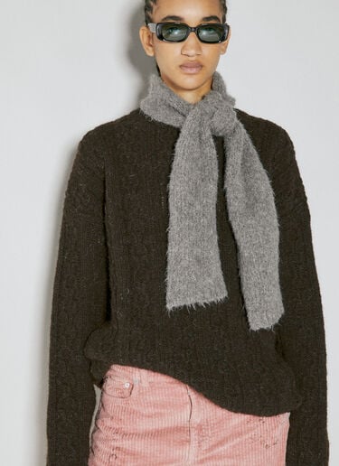 Floss Scarf Our Legacy Floss Scarf Grey our0354009