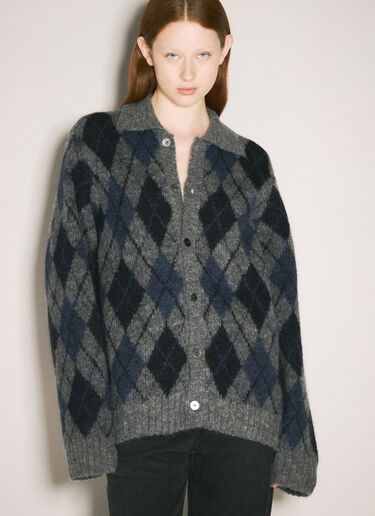 Evening Polo Sweater Our Legacy Evening Polo Sweater Grey our0358020