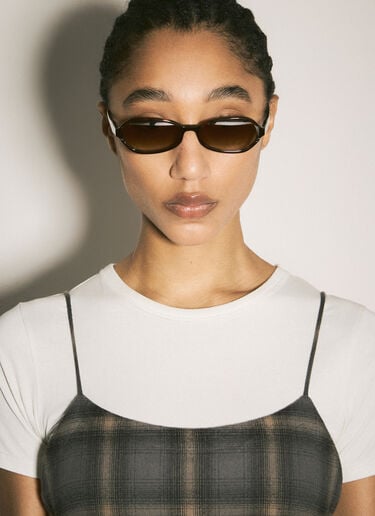 Our Legacy Drain Sunglasses Brown ous0356019
