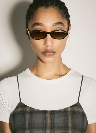 Drain Sunglasses Our Legacy Drain Sunglasses Brown ous0356019