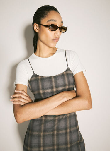 Drain Sunglasses Our Legacy Drain Sunglasses Brown ous0356019