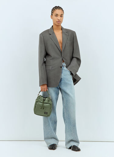 Porter-Yoshida & Co 小号 Balloonsac 斜挎包 绿色 por0358007