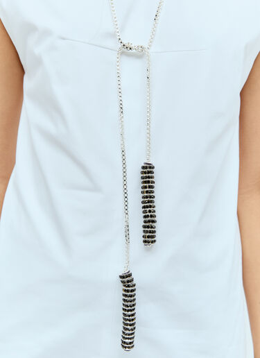 Pearl Octopuss.y 드라큘라 로프 목걸이 실버 prl0355003