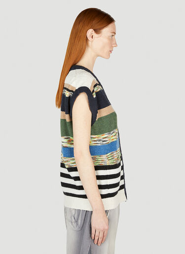 Alert And Fresh Sleeveless Cardigan Soulland Alert And Fresh Sleeveless Cardigan Multicolour sld0352001