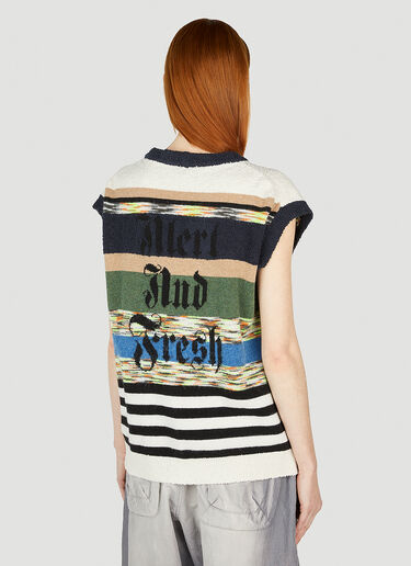 Alert And Fresh Sleeveless Cardigan Soulland Alert And Fresh Sleeveless Cardigan Multicolour sld0352001