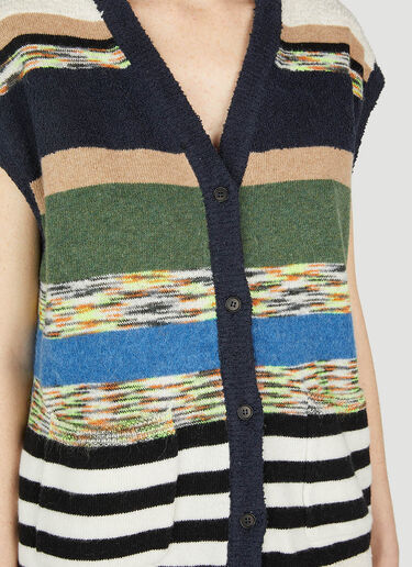 Alert And Fresh Sleeveless Cardigan Soulland Alert And Fresh Sleeveless Cardigan Multicolour sld0352001