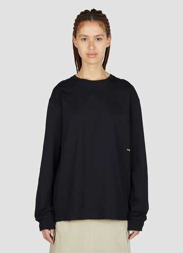Dima Long Sleeve T-Shirt Soulland Dima Long Sleeve T-Shirt Black sld0352003