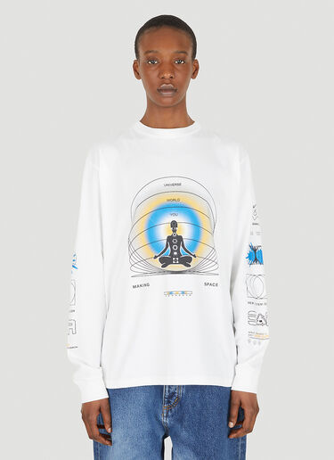 Oneness Long Sleeve T-Shirt Space Available Oneness Long Sleeve T-Shirt White spa0348017