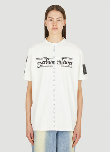 Aritsan Mycelium Cultures T-Shirt Space Available Aritsan Mycelium Cultures T-Shirt White spa0350014
