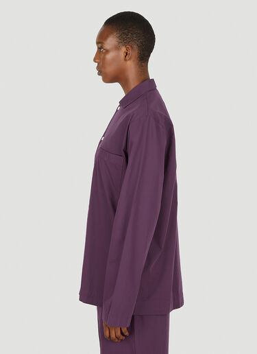 Classic Pyjama Shirt Tekla Classic Pyjama Shirt Purple tek0350016