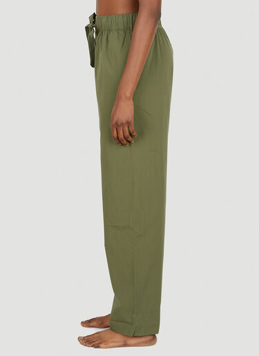 Drawstring Pyjama Pants Tekla Drawstring Pyjama Pants Green tek0350017