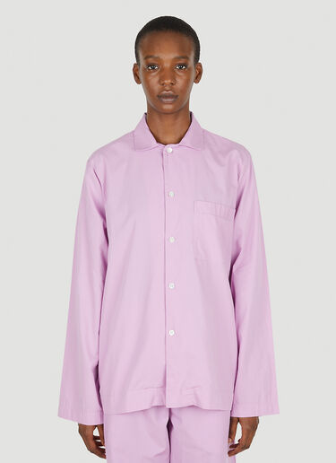Classic Pyjama Shirt Tekla Classic Pyjama Shirt Pink tek0351018