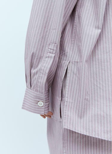 x Birkenstock Band Collar Shirt Tekla x Birkenstock Band Collar Shirt Purple tek0355004