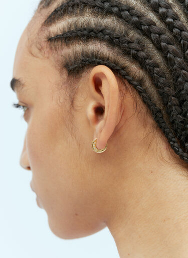 Nova Huggies Earrings Tom Wood Nova Huggies Earrings Gold tmw0353020