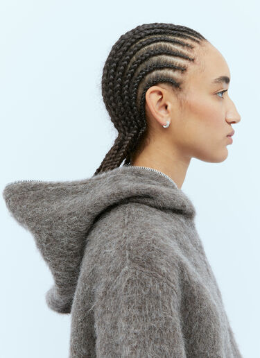 Tom Wood Nova Huggies Earrings Silver tmw0353021