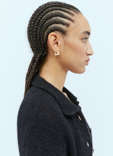 Small Square Hoop Earrings Tom Wood Small Square Hoop Earrings Gold tmw0353028