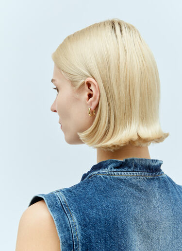 Small Oyster Hoop Earrings Tom Wood Small Oyster Hoop Earrings Gold tmw0355007