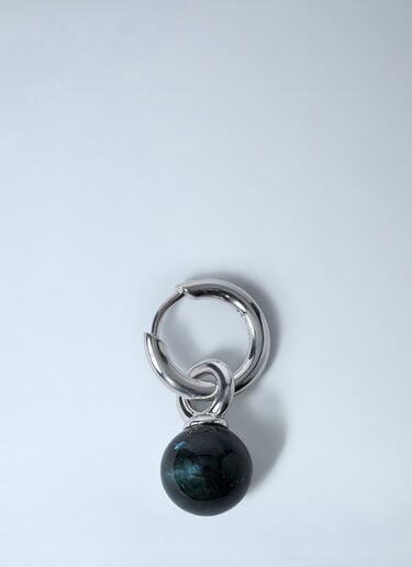Cove Hoop Earrings Tom Wood Cove Hoop Earrings Black tmw0362003