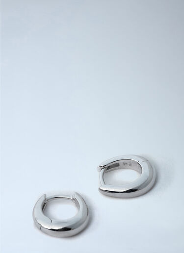 Tom Wood Liz Huggies Earrings Silver tmw0362005