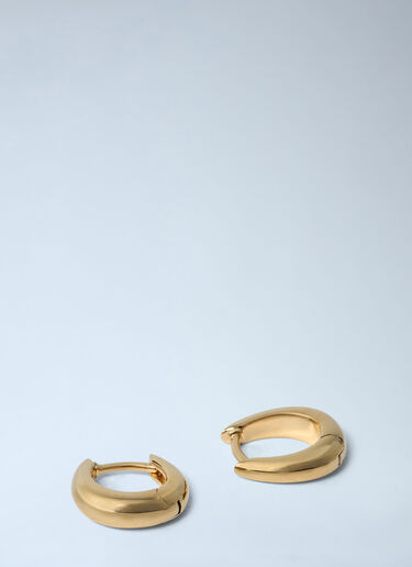 Tom Wood Liz Huggies Earrings Gold tmw0362006