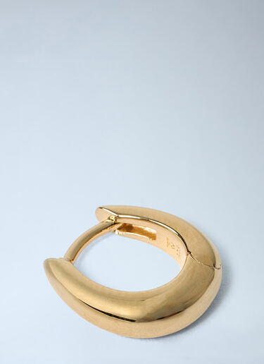 Tom Wood Liz Huggies Earrings Gold tmw0362006