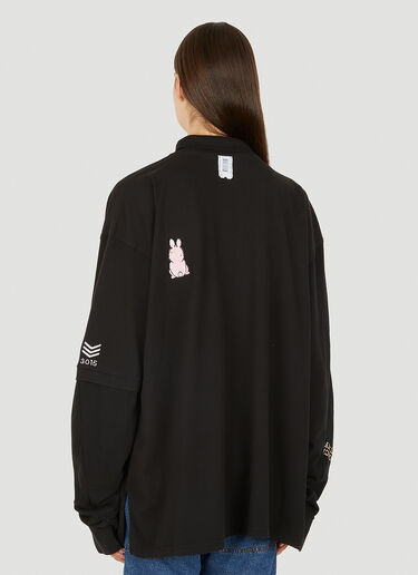 PROTOTYPES 长袖Polo衫 黑 typ0350006