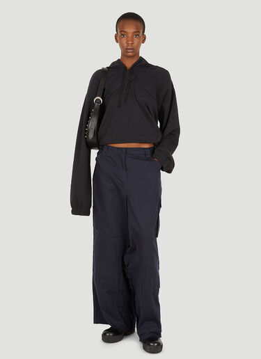 PROTOTYPES Track Pants Hooded Sweatshirt Black typ0350014