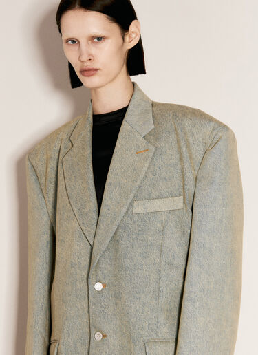 데님 테일러드 블레이저 VETEMENTS 데님 테일러드 블레이저 블루 vet0356001