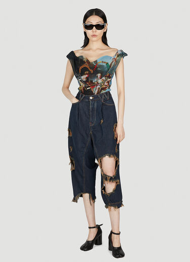 Distressed Macca Jeans Vivienne Westwood Distressed Macca Jeans Blue vvw0352002