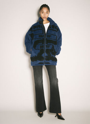 Paris' Best Jacquard Fleece Jacket Y/Project Paris' Best Jacquard Fleece Jacket Dark Blue ypr0358014