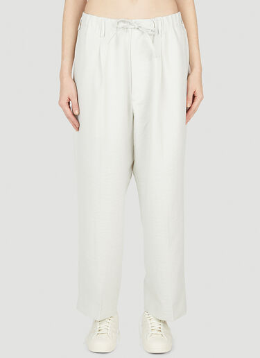 Logo Patch Track Pants Y-3 Logo Patch Track Pants Grey yyy0352015