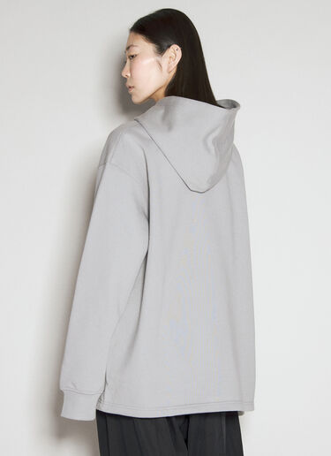 Y-3 徽标贴花连帽运动衫 灰色 yyy0356011