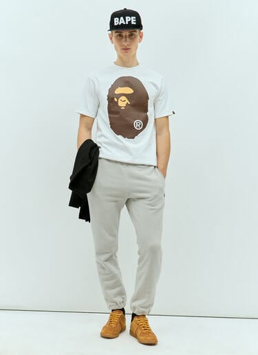 Ape Head One Point 运动裤 A BATHING APE® Ape Head One Point 运动裤 灰色 aba0154012