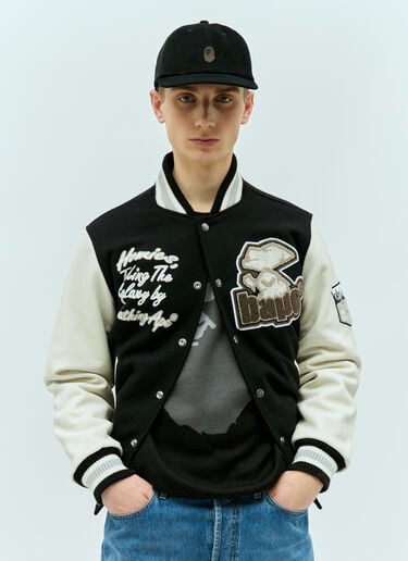 원 포인트 코듀로이 베이스볼 캡 A BATHING APE® 원 포인트 코듀로이 베이스볼 캡 블랙 aba0154017