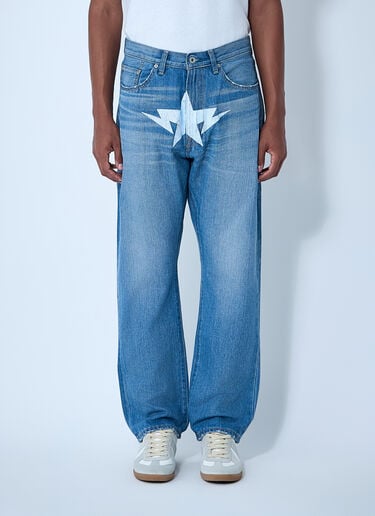 Twin Sta Jeans A BATHING APE® Twin Sta Jeans Blue aba0159004