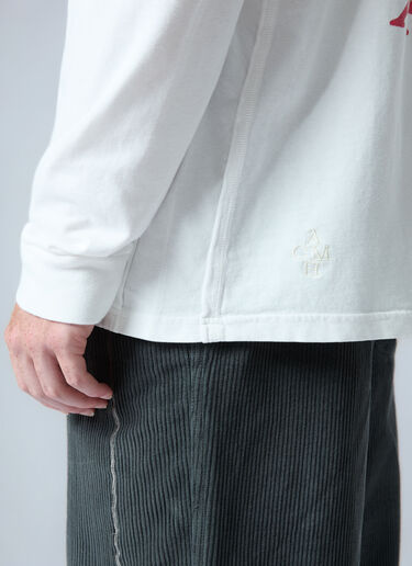 Logo Motif T-Shirt ACHM Logo Motif T-Shirt White acm0162006
