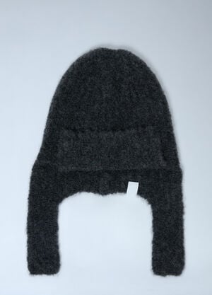 ACHM Kaz Ear Beanie Hat Black acm0162007