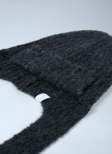 ACHM Kaz Ear Beanie Hat Black acm0162007