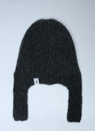 Kaz Ear Beanie Hat ACHM Kaz Ear Beanie Hat Black acm0162007