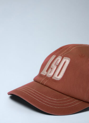 Logo Motif Baseball Cap ACHM Logo Motif Baseball Cap Pink acm0162009