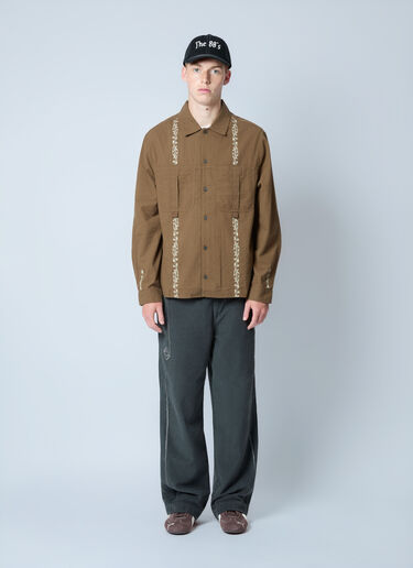 Embroidered Shirt ACHM Embroidered Shirt Brown acm0162011